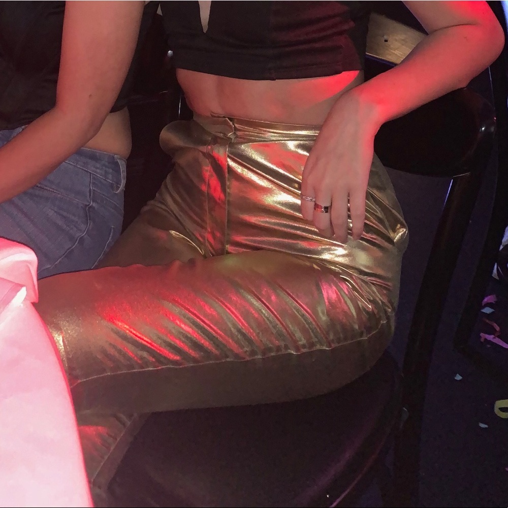 Gold Trousers